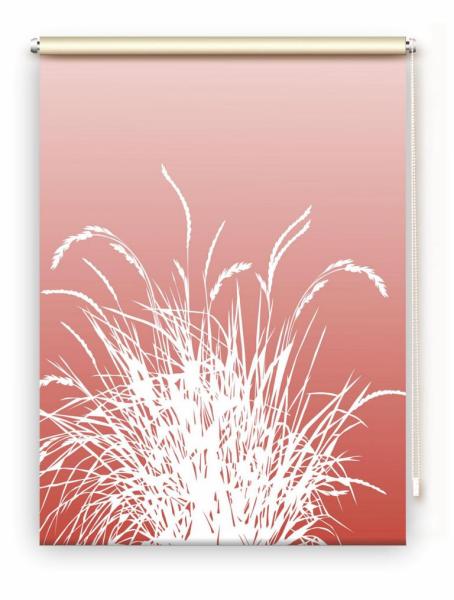 Rollo Reed24 red dark, Rollo, Motivrollo, Rollo mit Druck, Fotorollo, bedrucktes Rollo, Fensterrollo,verdunkelndes Rollo, Sonnenschutz Rollo